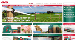 Desktop Screenshot of ako-agrar.de